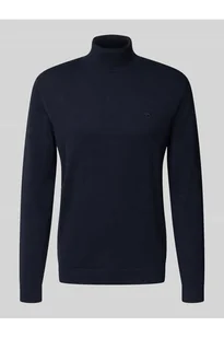 Golf o kroju regular fit z czystej bawełny - Tom Tailor - Swetry męskie - miniaturka - grafika 1