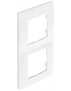 Legrand Niloe - Ramka 2-krotna biała 665002 - Akcesoria do alarmów - miniaturka - grafika 3