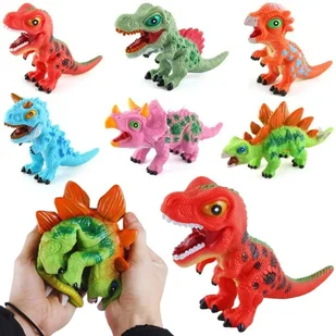 Dinozaury gumowe Mix - figurka - Figurki dla dzieci - miniaturka - grafika 1