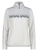 Bluzy damskie - CMP Bluza polarowa w kolorze białym - miniaturka - grafika 1