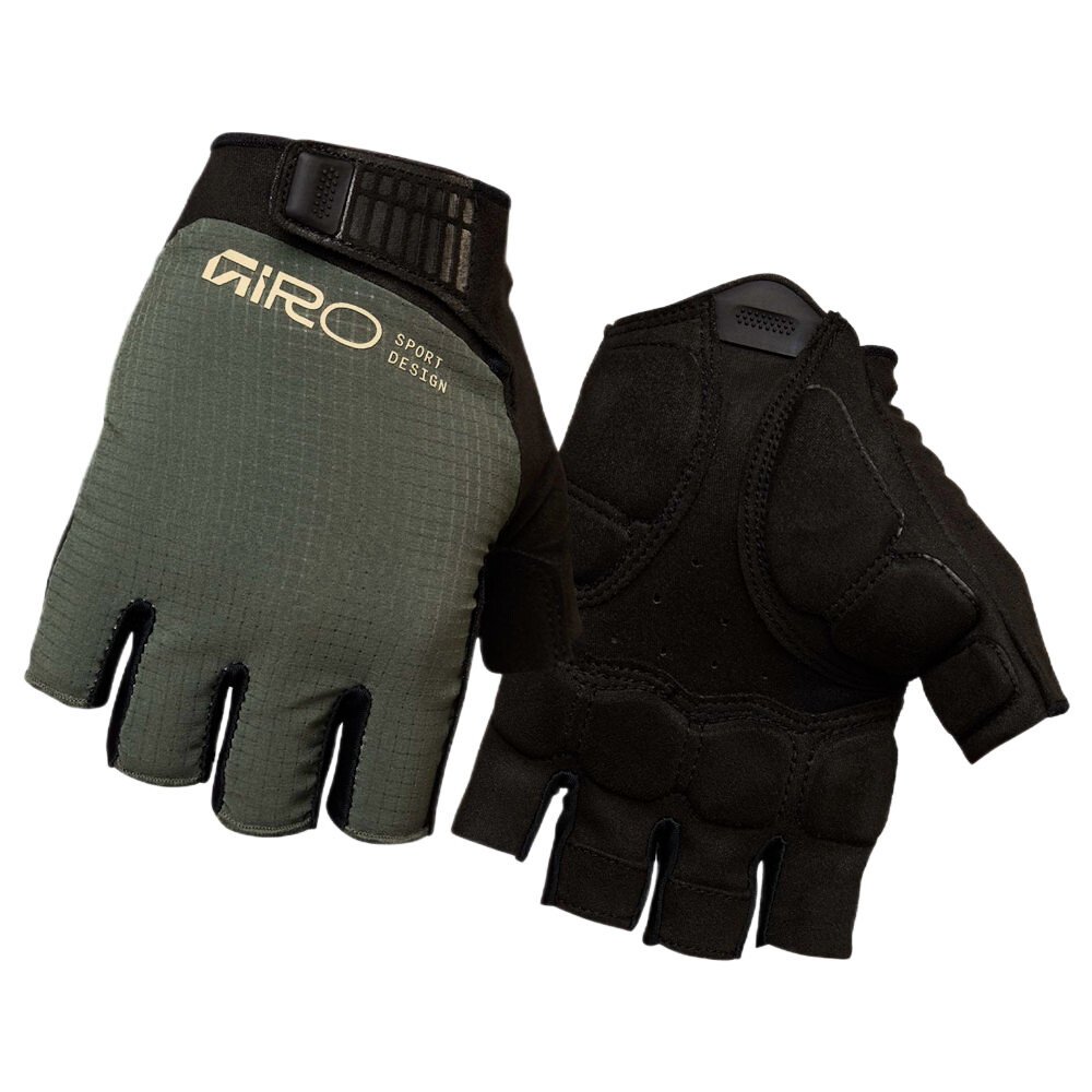 Męskie rękawice rowerowe Giro Bravo II Gel Dark Sage M