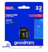 Karty pamięci - Goodram microSDHC 32GB M1AA-0320R12 - miniaturka - grafika 1