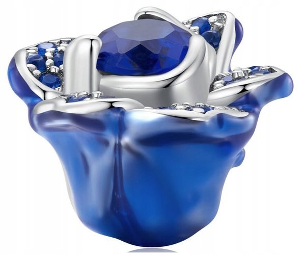 Charms Zawieszka Charms Srebro 925 Róża Trusky