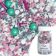 Dodatki do ciast w proszku - Posypka cukrowa VIVA SPRINKLES - FLAMINGI mix Sweet Decor, 70 g - miniaturka - grafika 1