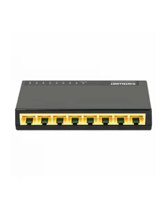 Intellinet 561754 łącza sieciowe Gigabit Ethernet (10/100/1000) Czarny - Pozostałe akcesoria sieciowe Intellinet 561754 łącza sieciowe Gigabit Ethernet (10/100/1000) Czarny - Pozostałe akcesoria sieciowe - miniaturka - grafika 1