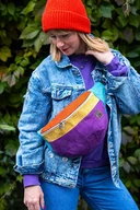 Nerki - Kolorowa nerka damska oryginalna saszetka damska xxl ENERGIA ŻYCIA - miniaturka - grafika 1