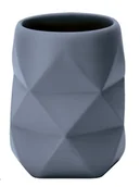 Kubki na szczoteczki do zębów - Kleine Wolke Crackle Kubek łazienkowy Niebieski - miniaturka - grafika 1