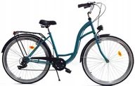 Rowery - Rower Dallas City 26" 7spd - morski z czarnym - miniaturka - grafika 1