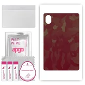 Akcesoria do tabletów i e-booków - folia naklejka skórka strukturalna na TYŁ do Huawei MatePad 2023 11.5 WiFi - Moro Camo Bordowy - apgo SKINS - miniaturka - grafika 1