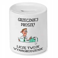 Skarbonki - Skarbonka Dla Basisty na Urodziny Imieniny Prezent z Nadrukiem ze Zdjęciem + Opakowanie na prezent (wzór 02) - miniaturka - grafika 1