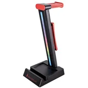 Akcesoria do słuchawek - Statyw na słuchawki SureFire Vinson N1 RGB (48845) Czarny - miniaturka - grafika 1