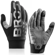 Rękawiczki rowerowe - Rękawiczki Rowerowe Długie Rockbros S209Bk - miniaturka - grafika 1