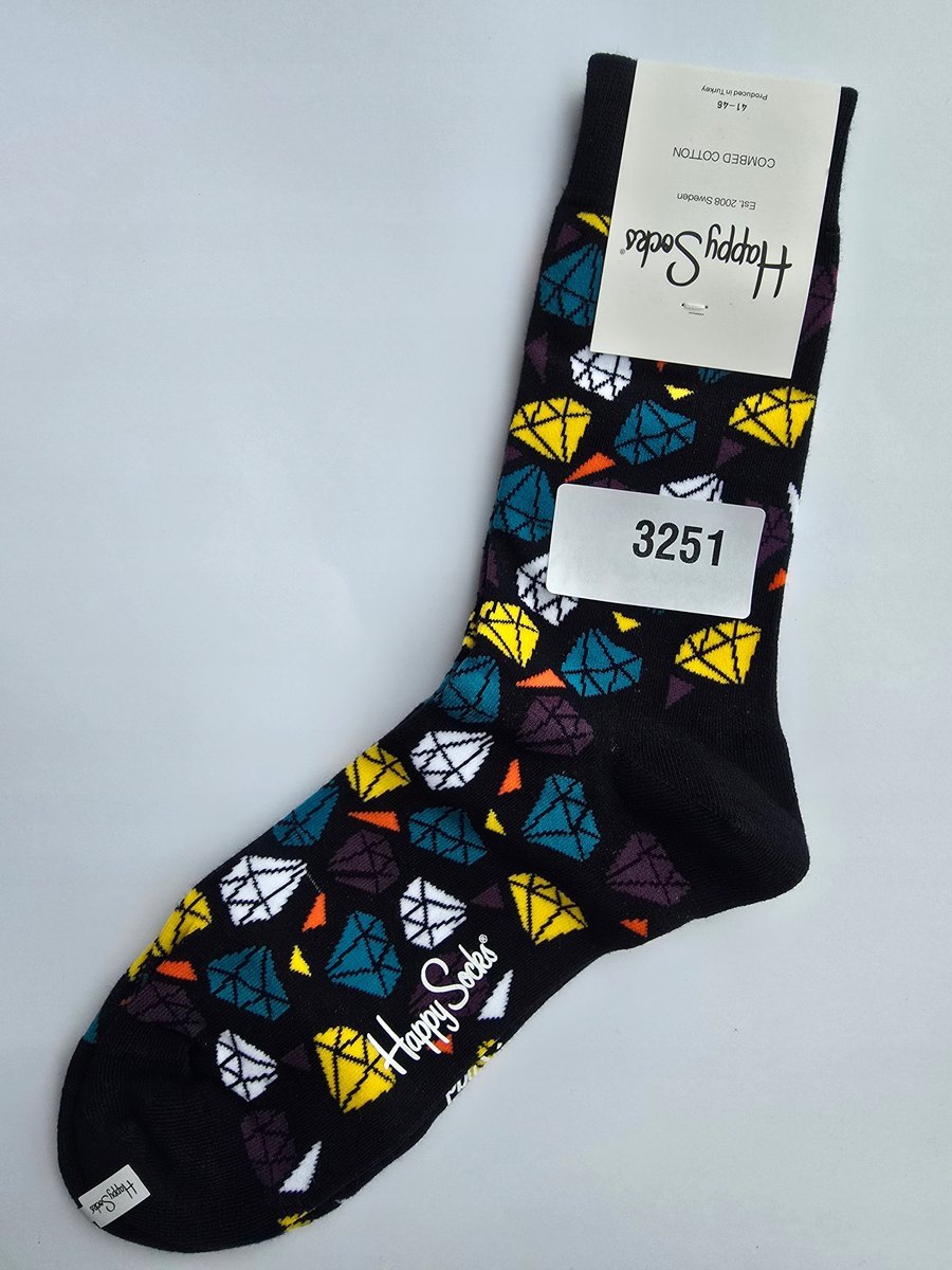 Kolorowe skarpety Happy Socks unisex rozmiar 41-46 (3251)
