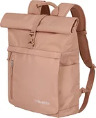 Plecaki - Plecak rolowany Travelite Basics Pink - miniaturka - grafika 1