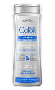Joanna Ultra Color System Szampon do włosów blond, rozjaśnianych i siwych 400ml - Szampony do włosów - miniaturka - grafika 3