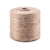 Półfabrykaty do biżuterii - Sznurek Jutowy Do Markamy 2Mm 500G Dalprint - miniaturka - grafika 1