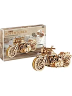 Klocki - Revell Drewniany model funkcyjny "Revell - Tiny Adventures - Cruiser V-Twin" - 10+ - miniaturka - grafika 1
