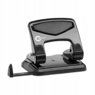 Dziurkacze - DZIURKACZ BIUROWY METALOWY, DZIURKUJE DO 40 KARTEK, CZARNY - miniaturka - grafika 1