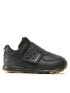 Buty dla chłopców - New Balance Sneakersy NW574NBB Czarny - miniaturka - grafika 1