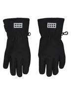 Rękawiczki dla dzieci - Legowear Rękawiczki funkcyje "Atlin" w kolorze czarnym - miniaturka - grafika 1