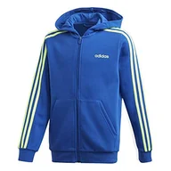 Bluzy dla dziewczynek - adidas Yb E 3s FZ HD Bluza Dzieci - miniaturka - grafika 1