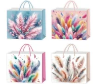 Opakowania i torebki na prezenty - Torba prezentowa Pióra Mix - artykuł papierniczy - miniaturka - grafika 1