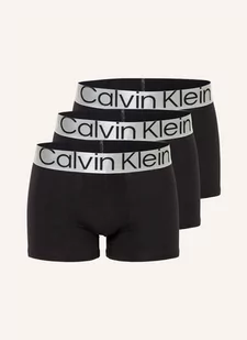 Calvin Klein Bokserki Steel Cotton, 3 Szt. schwarz - Majtki damskie - miniaturka - grafika 1