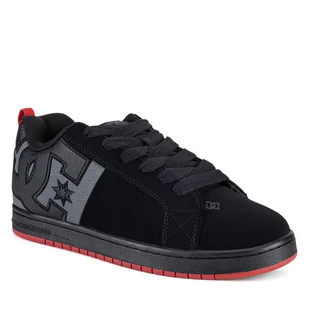 Sneakersy DC COURT GRAFFIK SQ ADYS100442-BYR Czarny - Sneakersy męskie - miniaturka - grafika 1