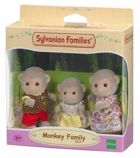 Sylvanian Families Rodzina małpek GXP-564876 - Figurki dla dzieci - miniaturka - grafika 1