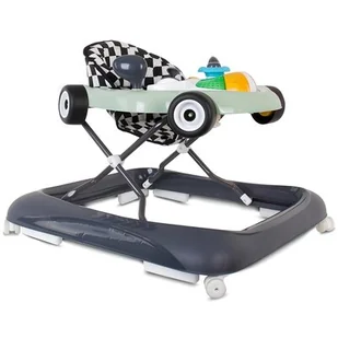 Sun Baby Chodzik wyścigówka szałwiowo czarny 5907478641511 - Chodziki - miniaturka - grafika 1