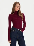 Swetry damskie - Morgan Golf 132-MENTOS.M Fioletowy Slim Fit - miniaturka - grafika 1