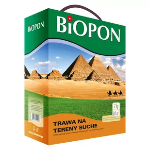 BIOPON Bros trawa na tereny suche 2kg - Trawy i trawniki - miniaturka - grafika 1