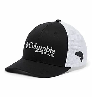 Columbia Męska czapka z siatki Pfg Czarny S-M - Czapki damskie - miniaturka - grafika 1
