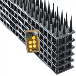 Plastikowe kolce ochronne na ptaki Arcas, antracyt, 6 szt. - Zwalczanie i odstraszanie szkodników Plastikowe kolce ochronne na ptaki Arcas, antracyt, 6 szt. - Zwalczanie i odstraszanie szkodników - miniaturka - grafika 1