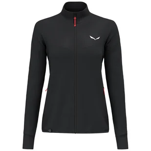 Kurtka damska Salewa Puez Waffle Hyb Pl Jacket W Rozmiar: M / Kolor: czarny - Kurtki i kamizelki sportowe damskie - miniaturka - grafika 1