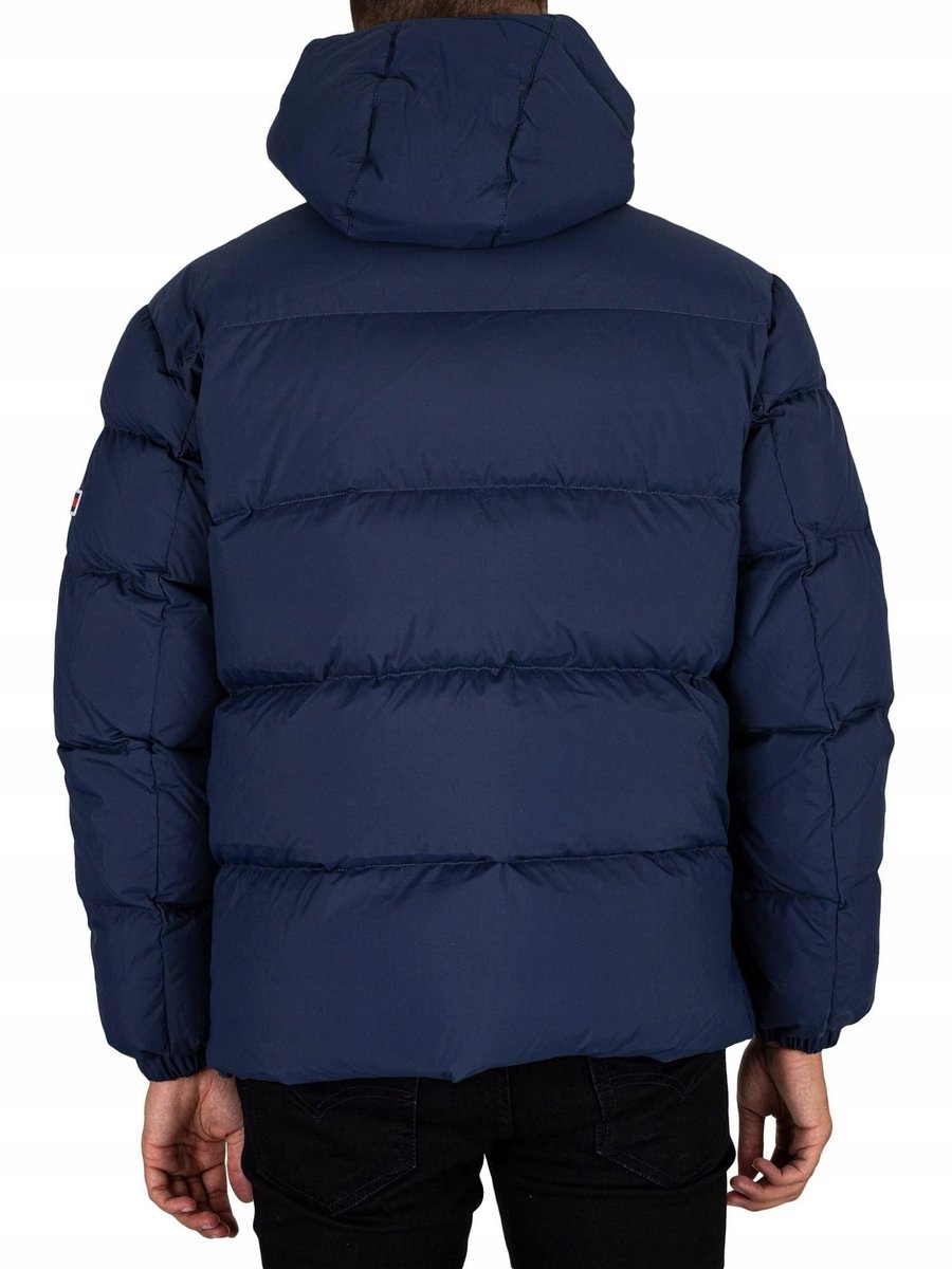 TOMMY HILFIGER MĘSKA KURTKA PUCHOWA GRANATOWA S JSB