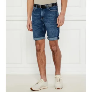 Calvin Klein Jeans Jeansowe szorty Slim Fit - Spodenki męskie - miniaturka - grafika 1
