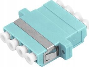 Alantec Adapter światłowodowy multimodowy OM3 LC quad FOA-LC-MMQ-3