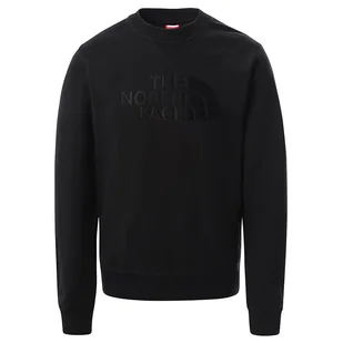Bluza The North Face Drew Peak Crew 0A4T1EJK31 - czarna - Bluzy męskie - miniaturka - grafika 1