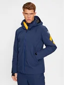 Kurtki narciarskie - Rossignol Kurtka narciarska Controle RLMMJ07 Granatowy Regular Fit - miniaturka - grafika 1
