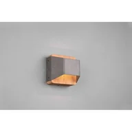 Lampy ścienne - Trio Leuchten Kinkiet stalowy 12 cm z 3-stopniową regulacją ściemniania LED - Tyko - miniaturka - grafika 1