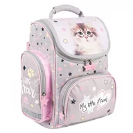 Plecaki szkolne i tornistry - Tornister szkolny My Little Friend Grey Cat - miniaturka - grafika 1
