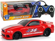 Zabawki zdalnie sterowane - Auto Sportowe R/C 1:24 Wyścigi Czerwone Przyciemniane Szyby - miniaturka - grafika 1