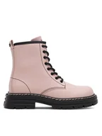 Buty dla chłopców - Nelli Blu Botki CS6150-01 Różowy - miniaturka - grafika 1