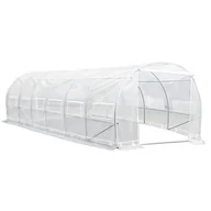 Szklarnie ogrodowe - Leziter Namiot foliowy 200x300x600 cm rama+folia przezroczysta - miniaturka - grafika 1