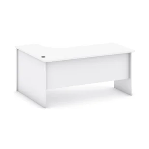 B2B Partner Biurko ergonomiczne prawe, biały 437448 - Biurka - miniaturka - grafika 1