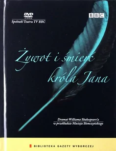 Żywot i śmierć króla Jana + płyta DVD Używana - Dramaty - miniaturka - grafika 1