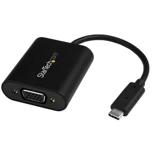 StarTech CDP2VGASA zewnętrzna karta graficzna usb 2048 x 1280 px Czarny - Karty graficzne - miniaturka - grafika 1