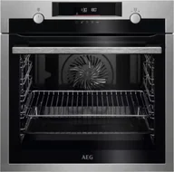 Piekarniki do zabudowy - Piekarnik AEG Piekarnik pirolityczny AEG BPE53516XM 3500 W 71 L - miniaturka - grafika 1