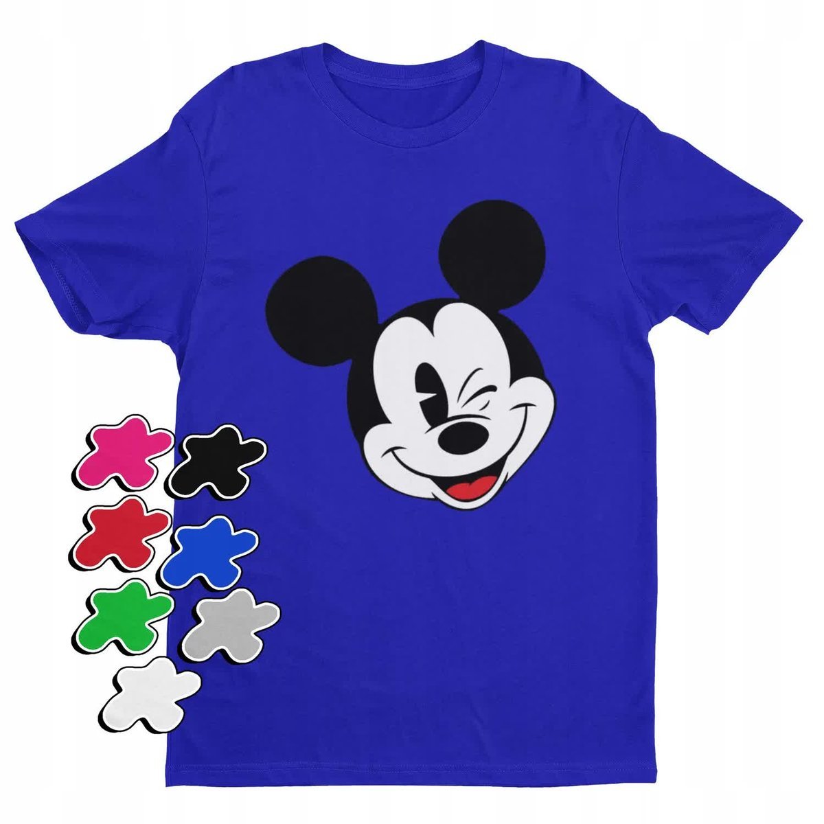 Koszulka T-Shirt Dziecięca Z Nadrukiem Myszka Miki Minnie Różne -M 134-140